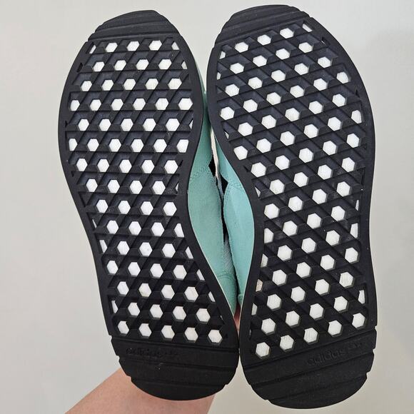 Adidas 2019 Marathon Tech Sneaker G27521 Clear Mint Black | Men 7 | MINOR STAINS - Picture 6 of 16